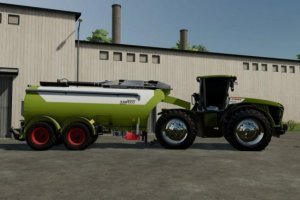 Claas Xerion 5000 VC 2.0 & Kaweco Gooseneck Tandem 2