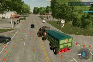 Сеть маршрутов Autodrive для карты Neverland 9