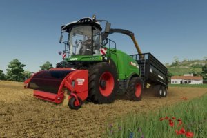 Forage Harvester Straw Pickup 2