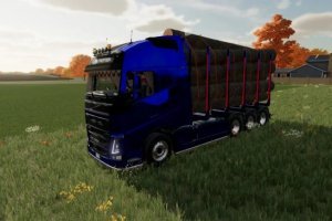 Volvo FH16 wood with autoload 5