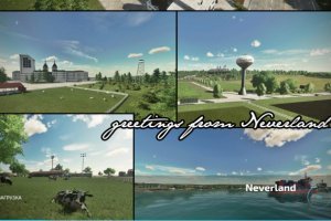 Сеть маршрутов Autodrive для карты Neverland 2