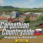 Маршруты Autodrive для Carpathian Countryside
