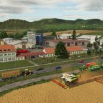 Сеть маршрутов Autodrive для карты Carpathian Countryside