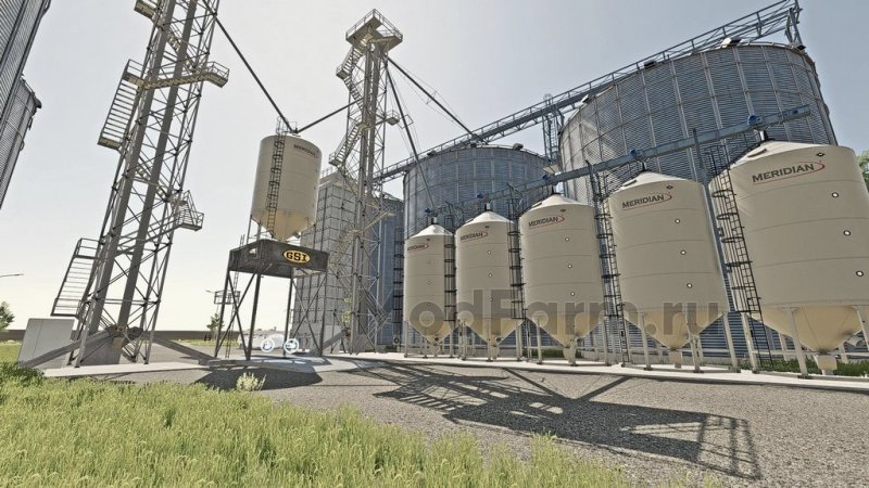 GSI Mega Silo Corn Dryer