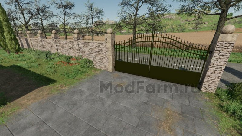 Fence Wall And Gate