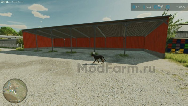 Shed for small Tractors and Equipment