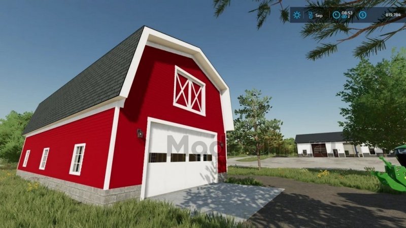 24x48 Gambrel Barn