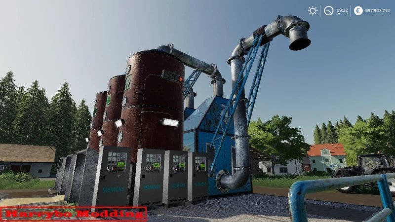 Mixed feed plant (with level indicator)