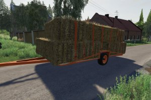 Old Bale Trailer 3