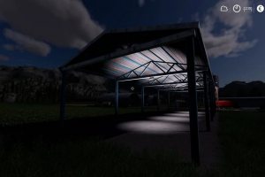 Vehicle shelter with solar panels 3