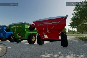 Demco Posi Flow grain cart 2