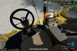 Cat Cotton Round Bailer 3