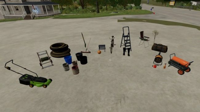 Elmcreek props IN-GAME FS22 главная картинка