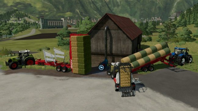Hay Storage With Bale Acceptance главная картинка