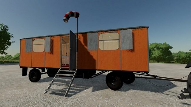 DDR Bauwagen