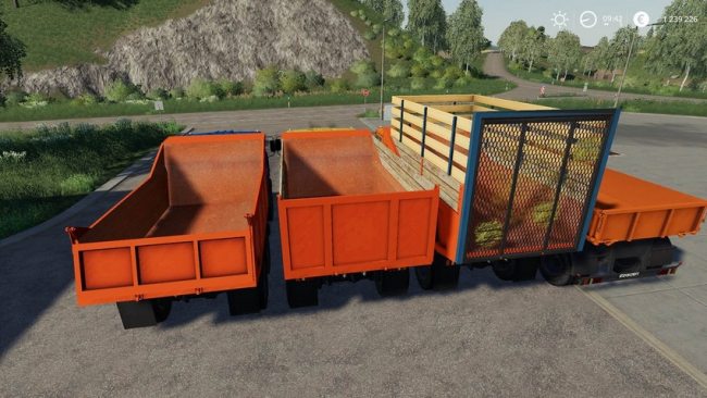 КамАЗ-55111 Совок и прицеп 3
