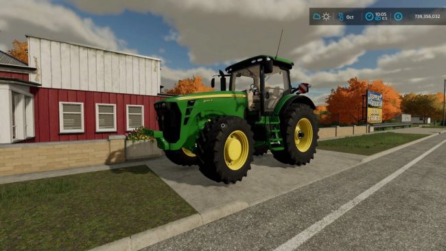 John Deere 8R 2009 главная картинка