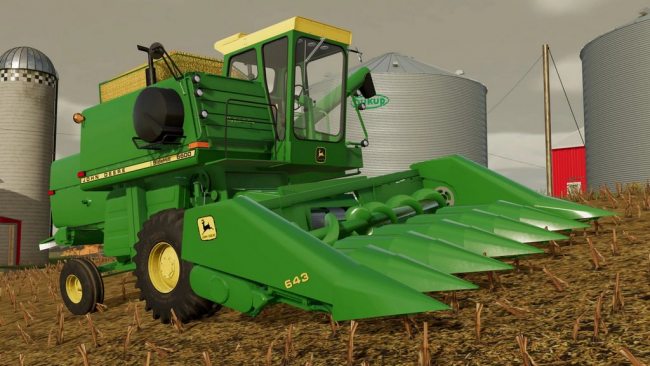 John Deere 6600 Sidehill