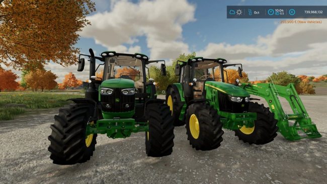 John Deere 6090-6140M главная картинка
