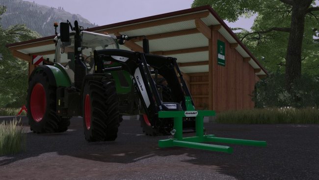 Düvelsdorf Round Bale fork главная картинка