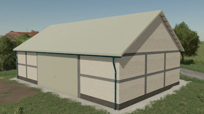 Medium White Shed