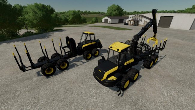 Ponsse Buffalo Autoload Wood