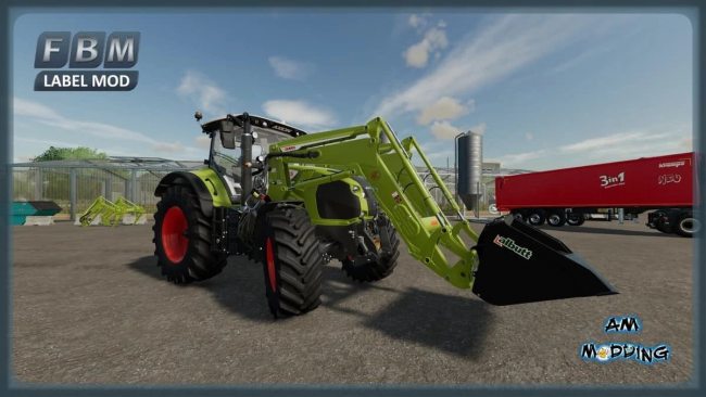 Claas Axion 800 Frontlader Edition