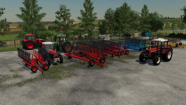 Trailed harrows 10 / 15m