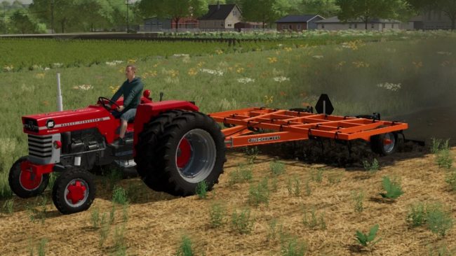 Allis Chalmers 1200 series field cultivator