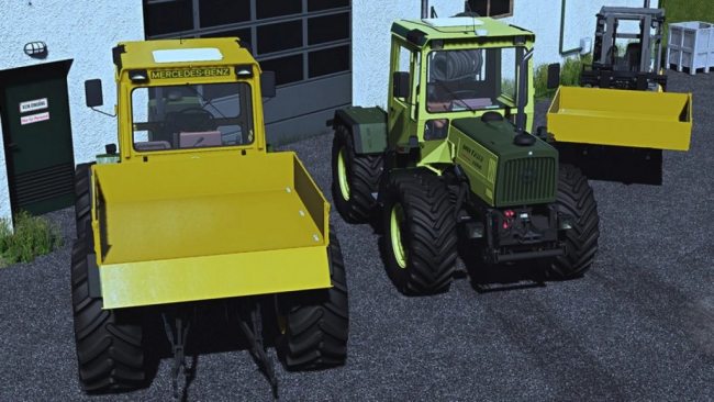 MB Trac 1000-1100 with loading area
