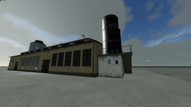 Sugar factory with and without pallets