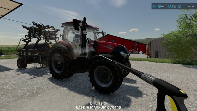 Pressure Washer HUD