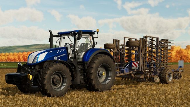 New Holland T7 HD Tier4F