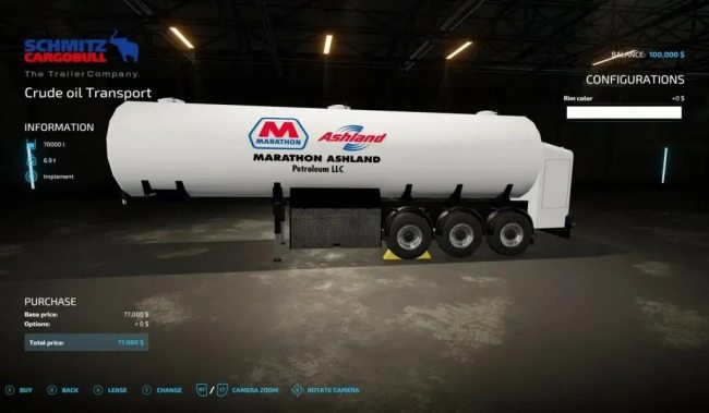 Crude Oil Transport Tanker