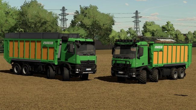 Mercedes Benz Arocs Agrar