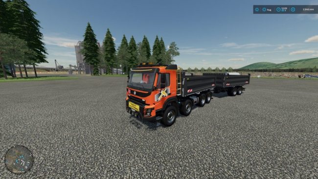 Meiller Tandem Trailer