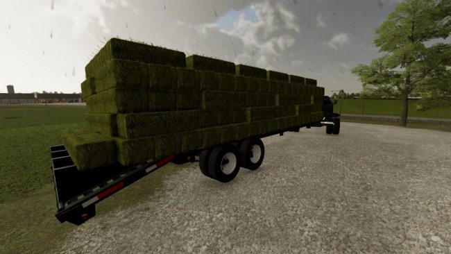 Lizard Gooseneck Bale Trailer (Autoload)