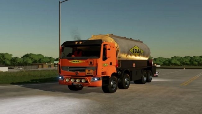 LANDER 8X4 REPANDEUSE COLAS