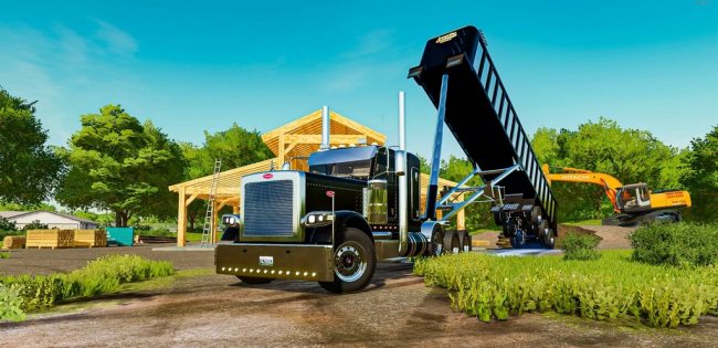 Frameless End Dump Trailer