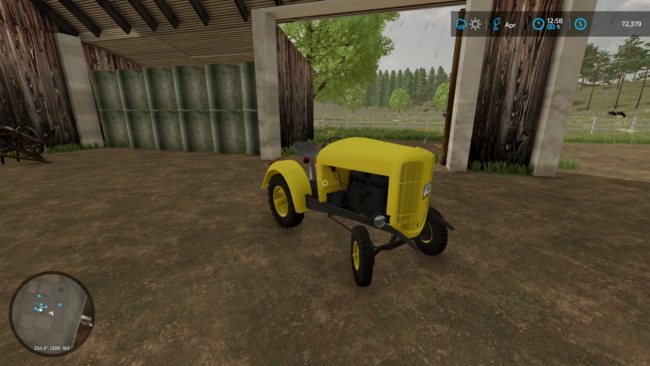 New Deal tractor (Doodlebug) / Johnson Tractor model B0
