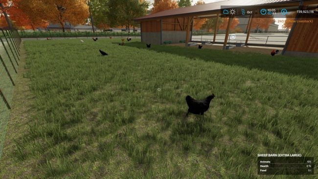Extra Large Chicken Coop For 10000 Animals