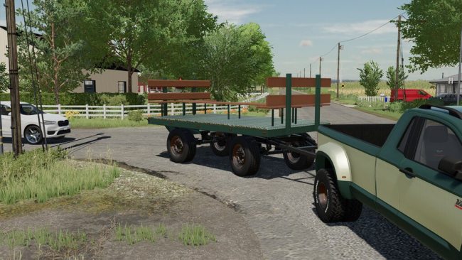 Hay Wagon With Seats