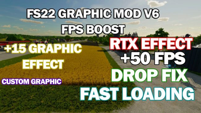 Graphic Mod And FPS Boost +50 FPS