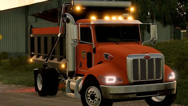 Peterbilt 340 Dump Truck