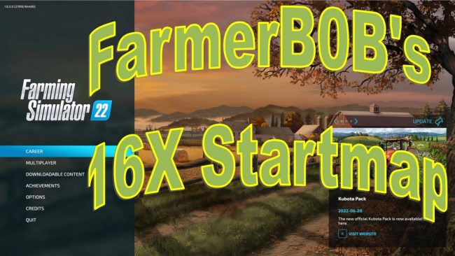 FarmerB0Bs 16X Playable Empty Start Map