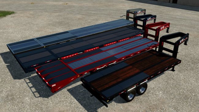 50Ft Gooseneck Transport Trailer