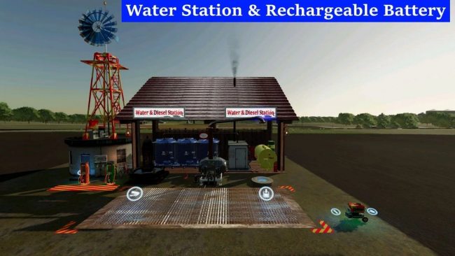 Water Station and Electric Charge