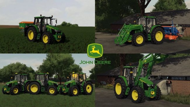John Deere 6M от MaxModding