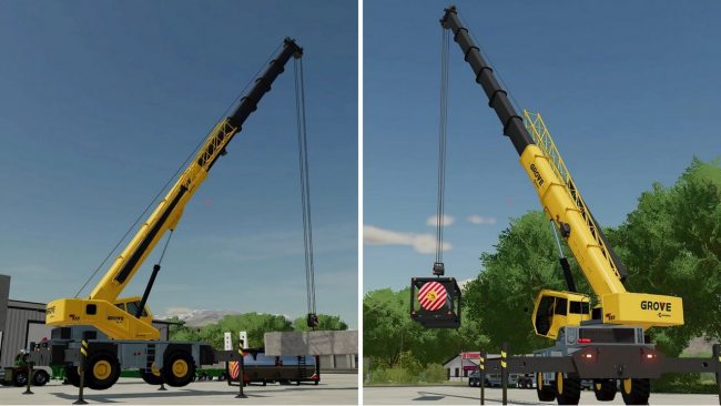 Grove GRT 655 Rough Terrain Crane