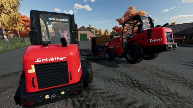 Schäffer 4670T With Rear Weight
